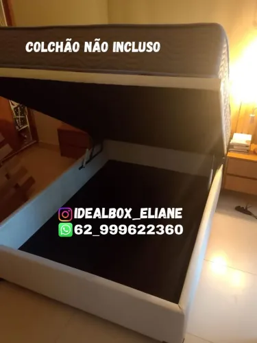 Box baú casal inteiro/ Feito na madeira de eucalipto tratado 
