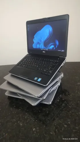 Lote 5 notebooks Dell i5 8GB 500GB