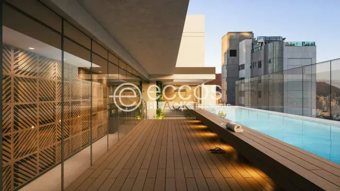 Apartamento à venda, 1 quarto, 2 suítes, 1 vaga, Carmo - Belo Horizonte/MG