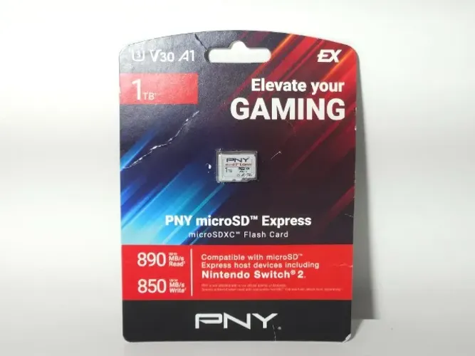 Micro Sd Express 1tb 1 Tera Pny Para Nintendo Switch 2 - open box