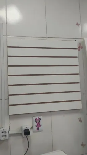Painel Canaletado 061 X 061 Acompanha Ganchos