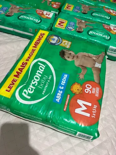 Fraldas Personal M