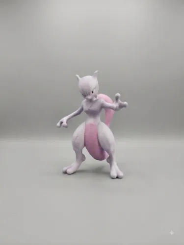 Action figure Pokémon -MewTwo - Impressão 3D