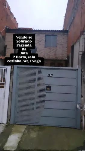 Sobrado 2 Dorms com Vaga e Potencial de Expansão - Fazenda da Juta (Próx. Monotrilho)