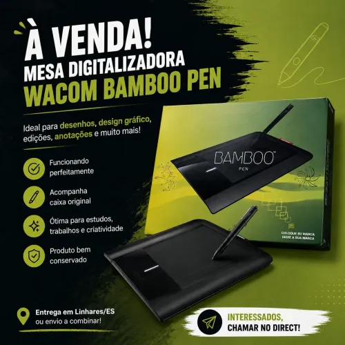 Mesa Digitalizadora Wacom Bamboo Pen