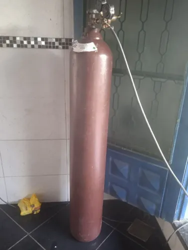 Cilindro de argônio 10 metros vazio