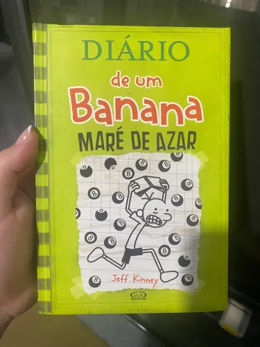 Livro Diário de um Banana Maré de Azar