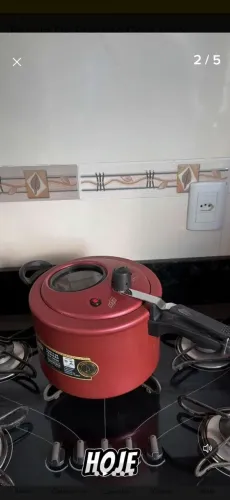 Panela de pressão viso de vidro