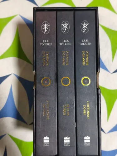 Livro senhor dos anéis 
