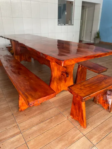 Mesa de 3m de jaqueira
