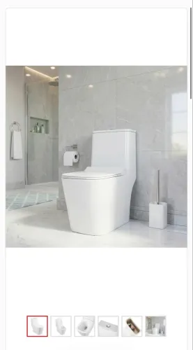 2 Bacias Sanitárias Monobloco Assento Greco Branco - Firenzi