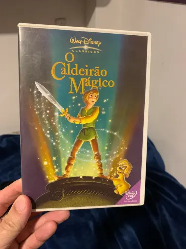 DVD Disney Raro O caldeirão Mágico
