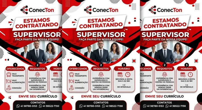 VAGA PARA SUPERVISOR(A)