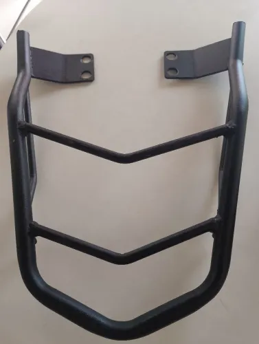 Bagageiro baú moto suporte superior Tvs Sport Dafra 110/110 eds mottu