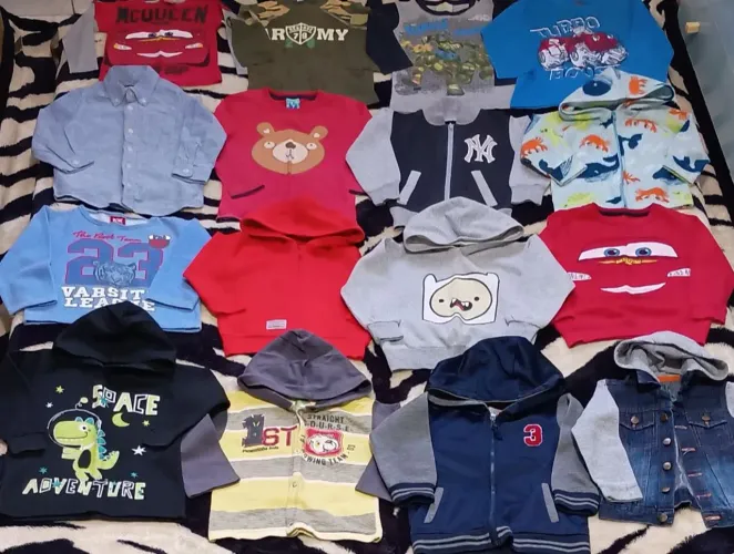 Lote roupas frio bb menino (Tam. 1/2)