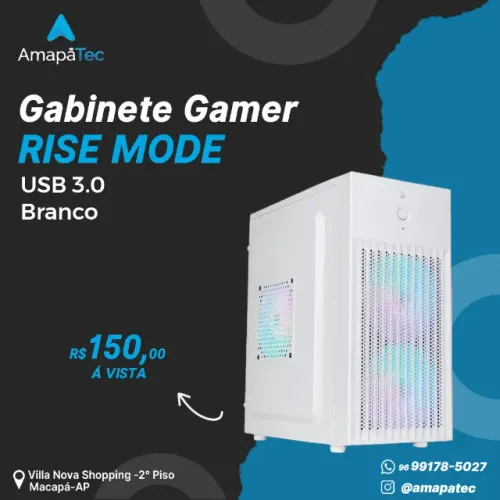 Gabinete Office Rise Mode X1 White