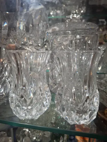 Mini vasos em cristal