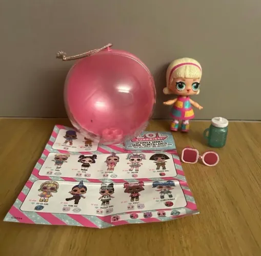 lol surprise go go girl. completa e em perfeito estado.