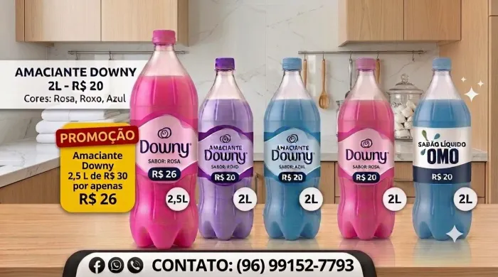 Amaciante Downy Caseiro 