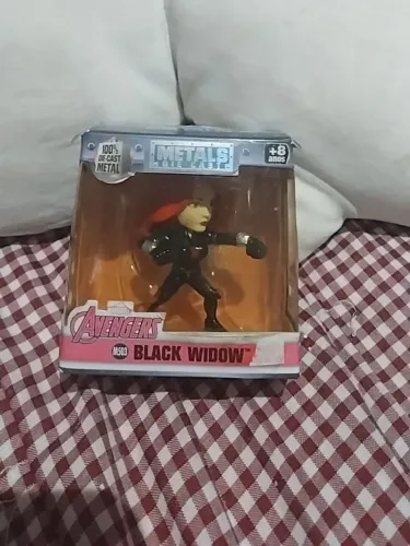 Miniatura Black Widow Die-Cast Metal Jada Toys Marvel Avengers