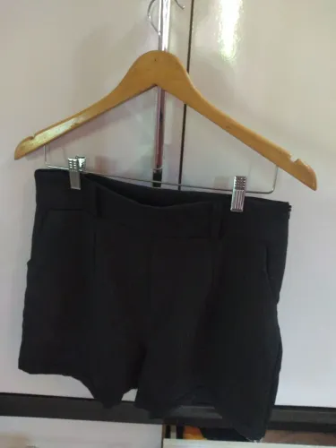 Short alfaiataria, com bolso