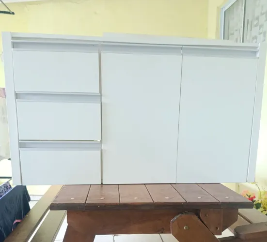 Gabinete de banheiro,MDF comprimento 98cm altura 55cm