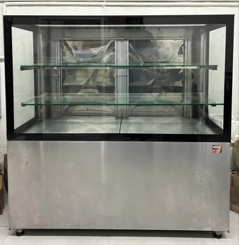 Estufa Vitrine para Alimentos 1,20m Inox - Usada - Ótimo Estado - Para Padaria/Lanchonete