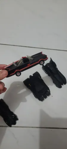 4 carros batmovel shellbox veículo batman coleção