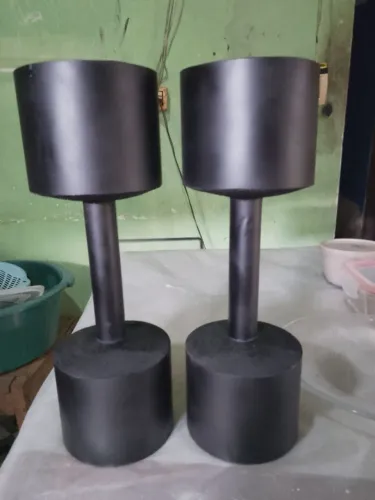 Halteres de PVC fixo 3,3kg