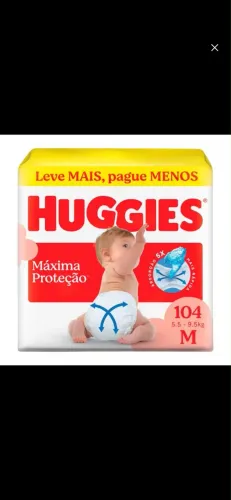 Fraldas Huggies Pants(shortinho) e fraldas Huggies Máxima proteção
