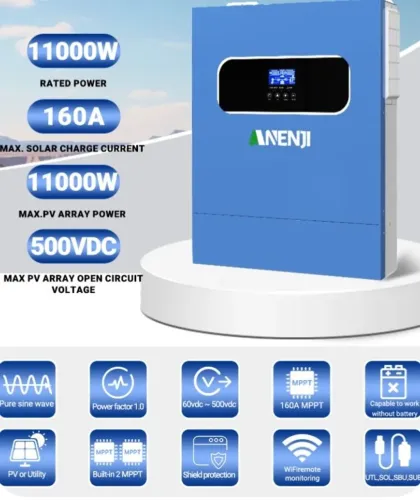INVERSOR SOLAR HÍBRIDO 11KW
