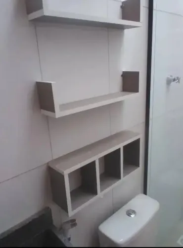 Kit banheiro multiuso MDF decoração de Ambientes