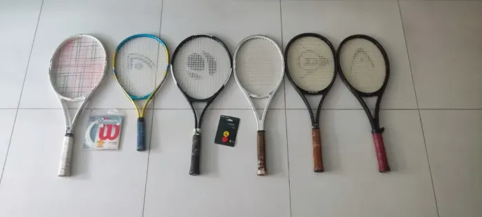 6 Raquetes para tennis