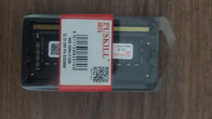 Memória RAM kingston 8 gb ddr4 2133 MHz para notebook