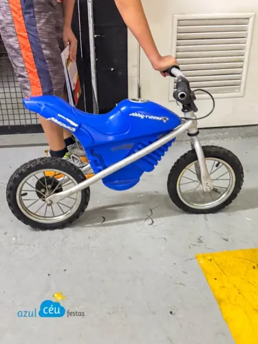 Bicicleta de Equilíbrio Alemã Hobby-Runner Infantil | Rodas Maciças