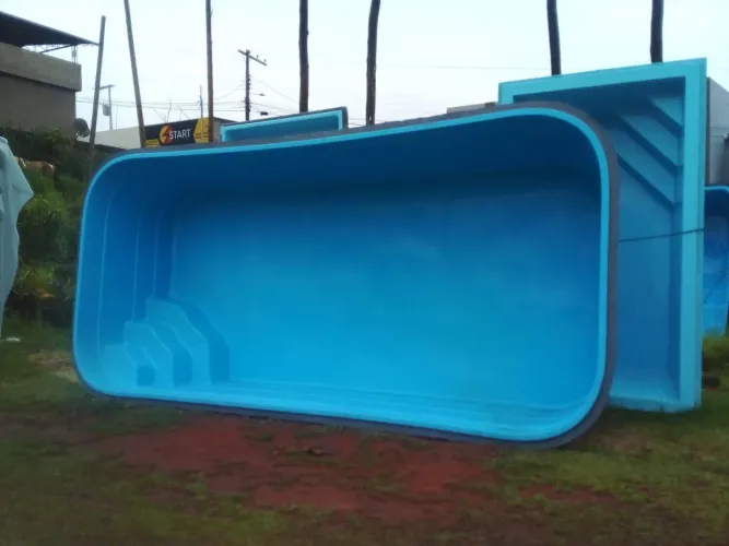Piscinas de fibra direto da fábrica