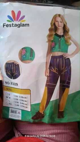 Roupa guerreira do kpop Zoe