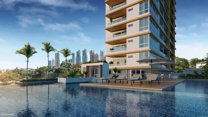 Salvador| Apartamento com 50 m² | 1 suíte| 1 vaga de garagem | Alto Padrão