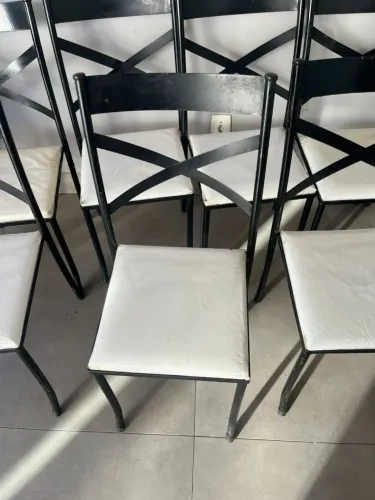 Cadeiras ferro para buffet 