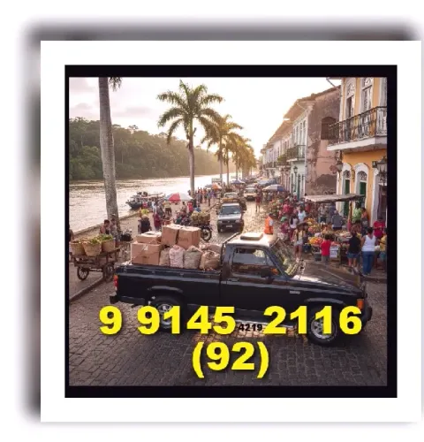 Frete (92) 9/9145/2116 DISPONÍVEL agora por toda a cidade hoje à tarde Rasec