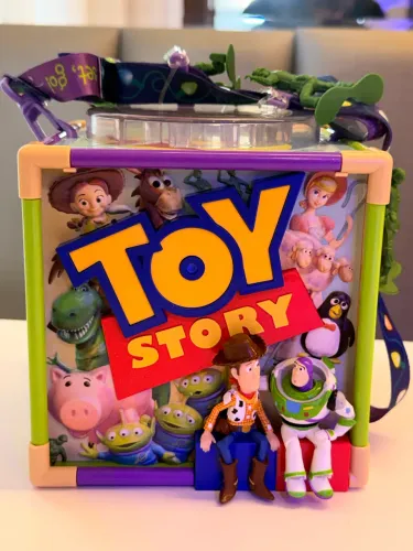 Balde de pipoca toy story japao