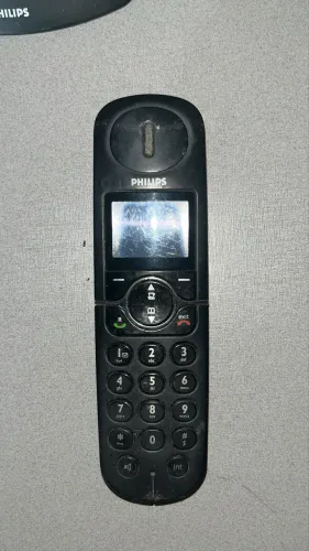 Telefone fixo sem fio philips cd 645