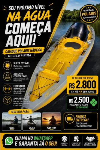 Caiaque pinima HUNTER FISHING 
