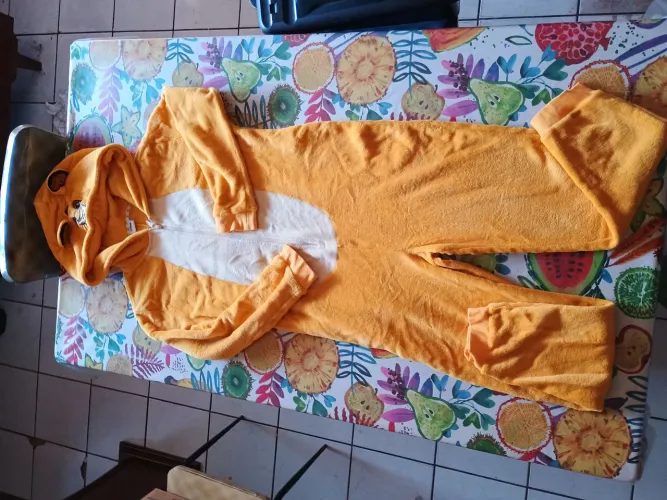 Pijama Macacão do rei leão adulto