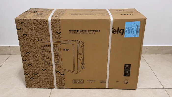 Ar Condicionado Split Hi-Wall Elgin Eco Inverter || 18.000 Btu/h Frio 220V R-32 I Wi-Fi _