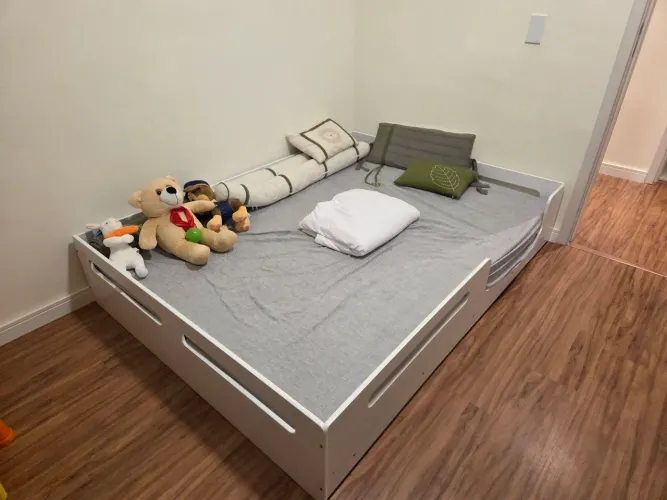 Cama montessoriana Casal com Colchão D33