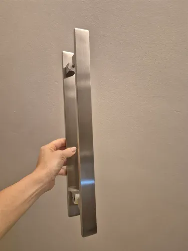 Puchador para porta Inox