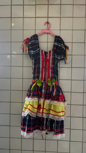 Vestidos juninos infantis 5-10 anos