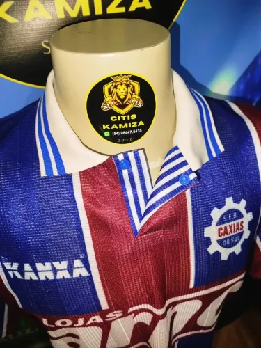CAMISA SER CAXIAS TRICOLOR ANO 1997 OFICIAL KANXA