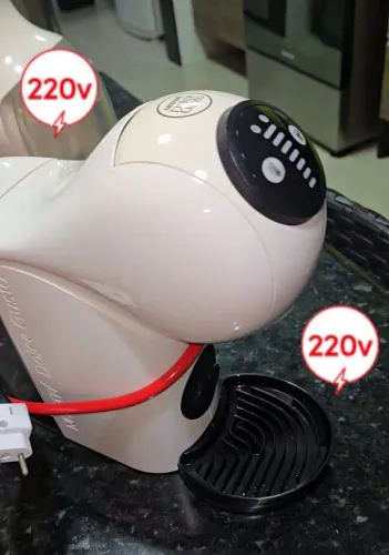 Cafeteira Nescafé Dolce Gusto Arno Genio S Plus Dgs2 Preta Cor BRANCA